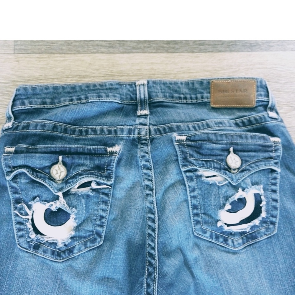 Big Star Denim Jeans 31 Regular Boot Cut - Picture 5 of 5